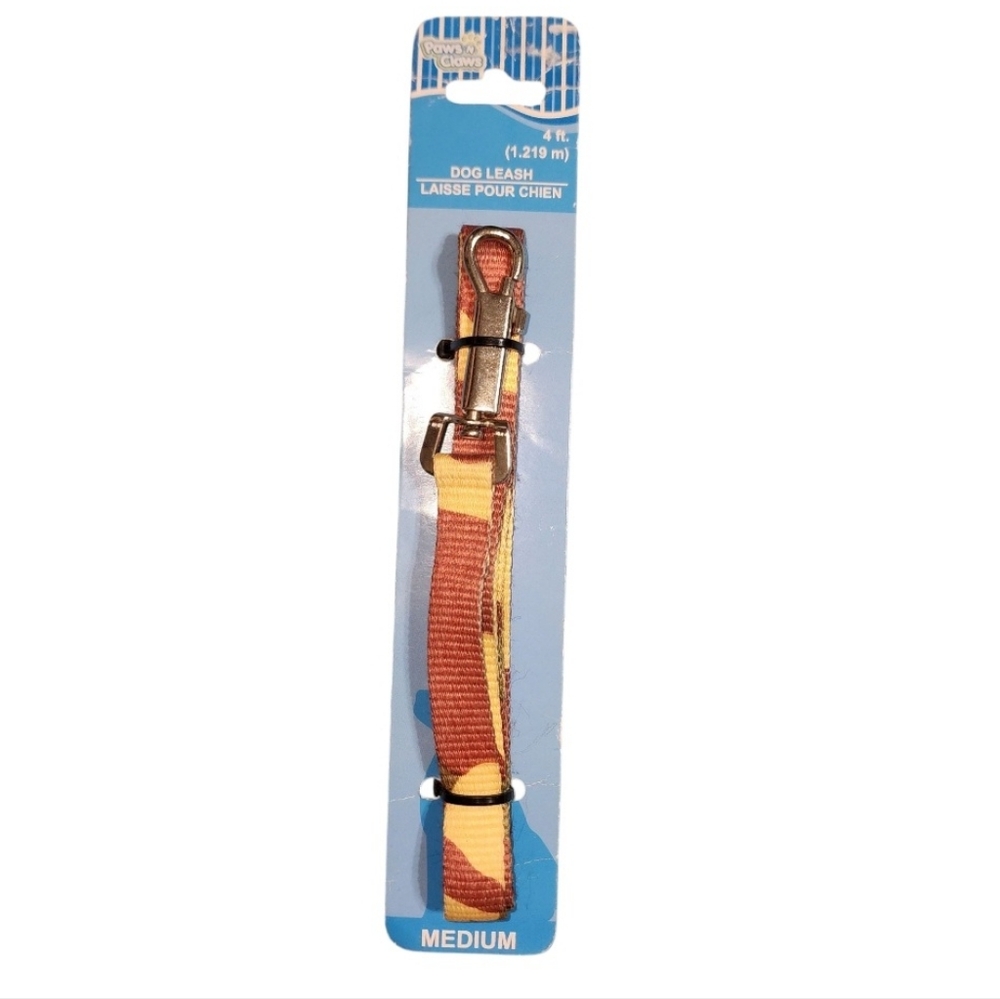 Dog LEASH Paws N Claws Camo MEDIUM Lead 4ft Length Petcore Puppy Supplies NWT